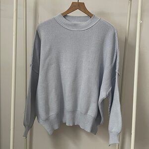 Solai The Label Knit Crew Oversized Sweater